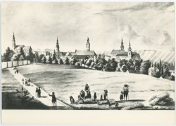 Opava Kylešovský kopec Ferd. Galke 1850