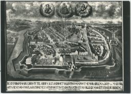 Opava Požární obraz olejomalba 1689