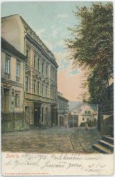 Semily galanterní obchod Anky Samkové nakl. Chaloupecký 1913