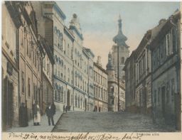 Písek Smetanova ulice vydal Hoffmann 1902