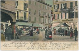 Lugano Švýcarsko nakl. Goetz Luzern 1904