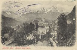 Berchtesgaden Horní Bavorsko Německo 1903