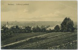 Běchary Jičín celkový pohled 1912