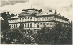 Banská Štiavnica Štátna vyššia lesnická škola 40. léta