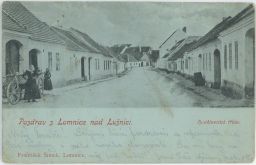 Lomnice nad Lužnicí Budějovická třída Jindřichův Hradec nakl. Šimek