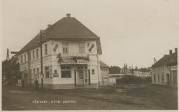 Všetatyx Jan Palach hotel kavárna výčep Central 1926