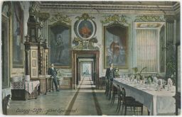 Osek Ossegg Teplice Stift jídelní sál 1920