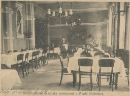 Mladá Boleslav restaurace Kounovský 1900