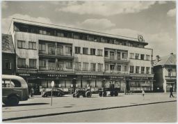 Nymburk Hotel Záložna vinárna restaurace spořitelna