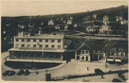 Luhačovice Zlín Restaurace Litovel pošta Foto Bittner VÍDANÉ