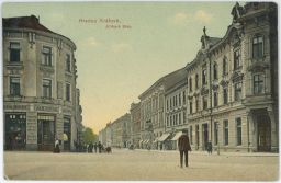 Hradec Králové Jiříkova třída banka Jan Novák Grand Hotel 1911