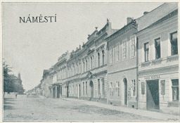 Čáslav náměstí Karel Růžička Kutná Hora 1900