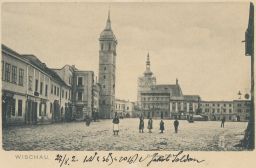 Vyškov Wischau Velké náměstí