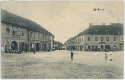 Soběslav Tábor hodinář Březina Veselý Hotel Slunce císař pán
