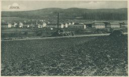 Jince kasárna dělostřelci foto Resch Příbram 20.léta