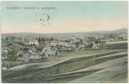 Branná Jilemnice Semily celkový pohled 1911