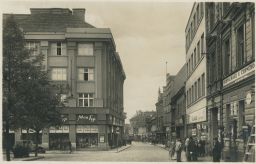 Louny Baťa Pražská ulice nakl. Pospíchal 30. léta