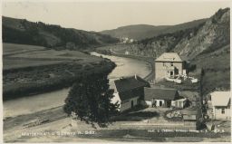 Marjánka Sázava restaurace nakl. Chábera FotoFon 30. léta