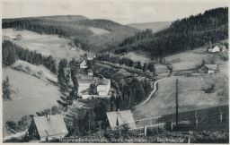 Potůčky Breitenbach Sudety Karlovy Vary 40. léta