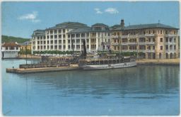 Chorvatsko Jugoslávie hotel Neptun Brioni Brijuni Pula