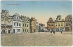 Německý Havlíčkův Brod náměstí nakl. Zdeborský 1912