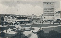 Baťa Zlín Tržnice prodejna pneu Obchodní dům 1947