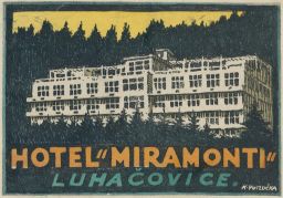 Luhačovice Zlín hotel Miramonti K. Votlučka
