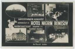 Benešov Hotel Nigrin interiér Zámek Konopiště
