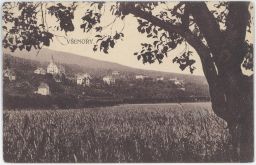 Všenory celkový pohled Praha-západ 1920