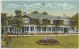 USA Iowa Rock Island Arsenal Golf Club House 1922