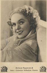 Herečka actor USA Alice Faye 1915-1998 20th Century Fox