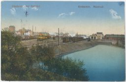 Železnice nádraží Bohumín Oderberg Karviná 1918