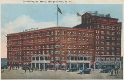 USA New York Binghamton Arlington Hotel 1928