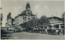 Železnice Wilsonovo nádraží Praha 40. léta