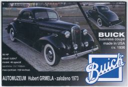 Buick Business Coupé 1936 USA automuzeum Hubert Grmela