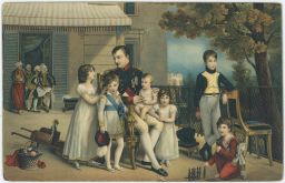 Napoleon s dětmi familie Murat Louis Ducis 1773-1847 Stengel poštou 1918