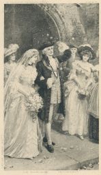 Šlechta svatba Le Mariage Hochzeit Déposé series 4077 1918