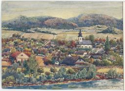 Sabinov Prešov kresba Liboslav Šimon 1921 POSÍLÁ BRATR MALÍŘE!!!