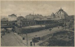 Železnice nádraží Plzeň 1929