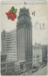 USA San Francisco Humboldt Saving Bank Building 1921