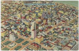 USA Missouri St. Louis View from the Air 1923