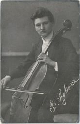 Bohumil Sykora violoncellista Volyně