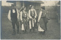 Etnografie kroje Srbsko Bělehrad 1916