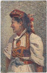 Žena slavnostní kroj Sarajevo