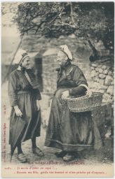 Etnografie Normandie ženy mladá a stará