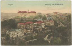 Troppau Opava klášter vily 1915