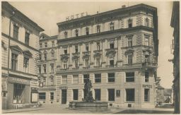 Olomouc Hotel Národní dům lékárna reklama Odol foto Švec