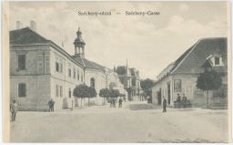 Szécheny utcza bez potisku druhé strany