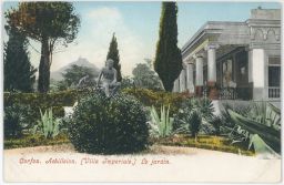 Řecko Korfu Corfu vila Achiles / Corfou Achilleion Villa Imperiale