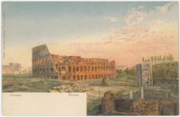 Itálie Roma Řím Colosseo nakl. Stengel Dresden